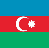 Flag-Azerbaijan پرچم آذربایجان