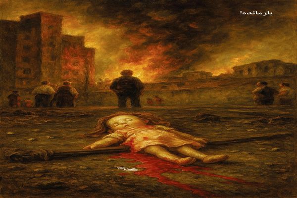 بازمانده/کاریکاتور هادی حیدری