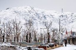 سفیدپوش شدن ارتفاعات گلستان
