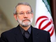 واکنش لاریجانی به توئیت ترامپ+عکس