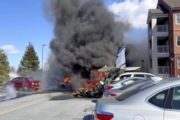 سقوط هواپیمای کوچک در «پنسیلوانیا»ی آمریکا

