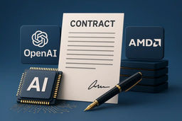 پادشاه هوش مصنوعی جهان/اوپن‌ای‌آی و ای‌ام‌دی قرارداد همکاری امضاء کردند