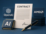 پادشاه هوش مصنوعی جهان/اوپن‌ای‌آی و ای‌ام‌دی قرارداد همکاری امضاء کردند