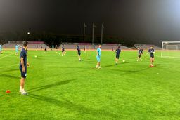 روحیه بالای شاگردان روانخواه در نخستین تمرین ریاض