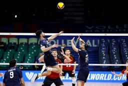  شکست ایران مقابل آلمان در لیگ ملت‌های والیبال  
