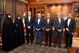 دیدار نایب‌رئیس مجلس ایران با رئیس پارلمان لبنان در بیروت