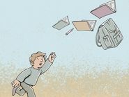 دانش‌آموزان محرو از تحصیل/ کاریکاتور جمال رحمتی