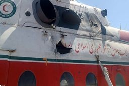 اولین ویدیو از محل سقوط بالگرد هلال‌احمر در اشترانکوه