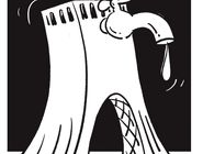 بحران آب در تهران/ کاریکاتور محمدرضا ثقفی