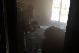 نجات ۹ نفر از میان شعله‌های آتش در مشیریه