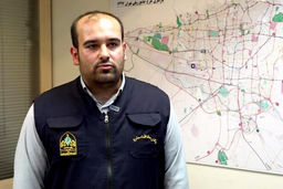 نصب دوربین روی لباس یگان حفاظت متروی تهران 