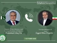 وزرای خارجه ایران و پاکستان درباره صلح منطقه‌ای گفت وگو کردند