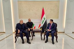 دیدار و گفتگوی لاریجانی با مشاور امنیت ملی عراق