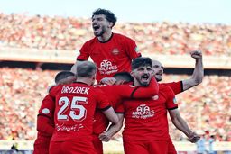 ویدئویی جذاب از جشن قهرمانی تراکتور تبریز 