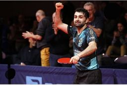 کاپیتان تنیس روی میز ایران قهرمان مسابقات بین‌المللی چک شد