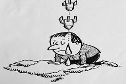 حمله موشکی به ایران/کاریکاتور محمدرضا ثقفی