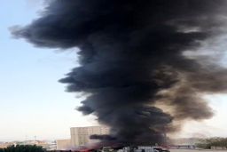 ویدیویی جدید از آتش‌سوزی تهران