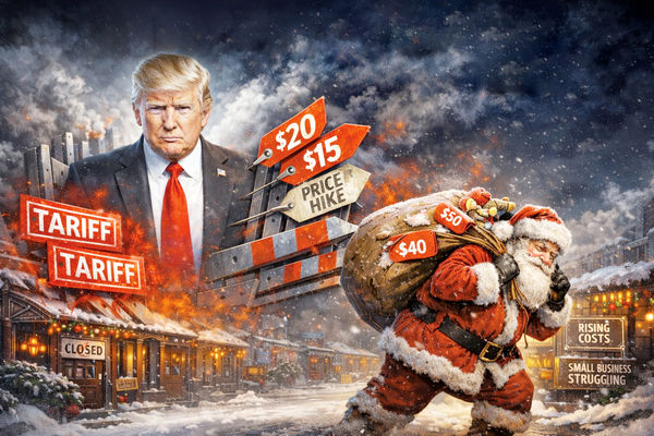 ترامپ علیه بابانوئل/ چگونه تعرفه‌گذاری دولت آمریکا هزینه‌های خرید کریسمس را بالا برد؟