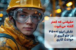حقیقتی که کمتر گفته می‌شود: نقش ایزو 45001 در جلوگیری از حوادث کاری
