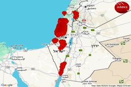 موج جدید حمله موشکی ایران/ یک موشک در حیفا سقوط کرد