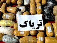 توقیف کامیون حامل محموله تریاک در قم