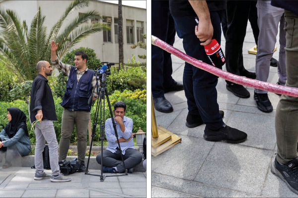 سری را که درد نمی‌کند/درباره عکسی از حضور خبرنگاران در حیاط هیئت دولت