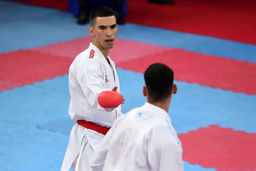 سه پیروزی مقتدرانه نعمتی و صعود به فینال کاراته کشورهای اسلامی