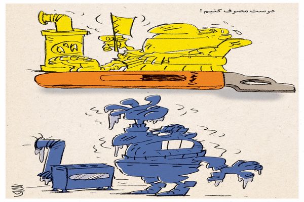 درست مصرف کنیم/کاریکاتور محمدرضا ثقفی