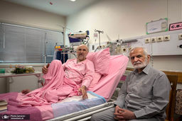 عیادت کمال خرازی از سید محمد خاتمی