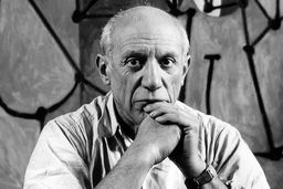 فیلم پیکاسو در کنار تابلوهایش