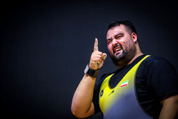 وزنه‌بردار فوق سنگین ایران در تمرینات رکورد جهان را شکست