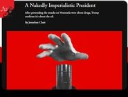 امپریالیزم عریان ؛ رئیس‌جمهوری که آشکارا امپریالیست است