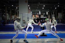 اردوی فشرده سابر مردان ایران در تهران آغاز شد
