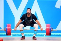عبدالله بیرانوند با رکورد جدید ایران در وزنه‌برداری جهان